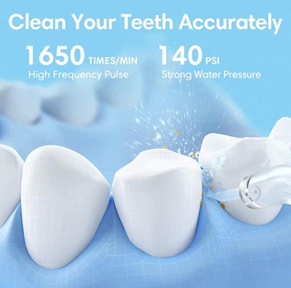 Portable Dental Water Flosser DIY Travel Oral Irrigator 5W 1650 times/min
