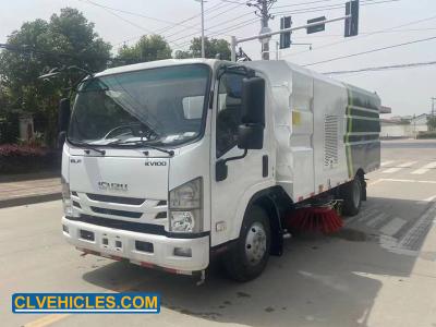 KV100 N Series ISUZU Road Sweeper Truck 10CBM High Pressure
