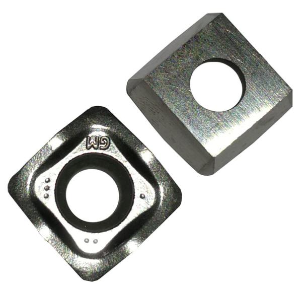 SDMT140520 Tungsten Carbide Inserts Silver SDMT Carbide Insert