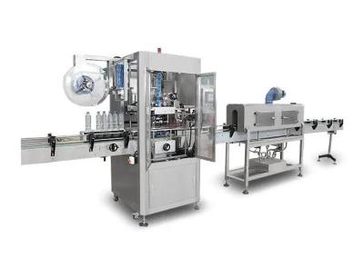 20000 Bph 50hz High Speed Label Applicator 60hz Label Shrink Tunnel