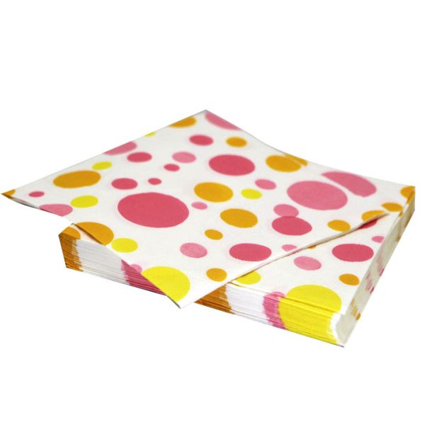 High quality luxury Eco friendly virgin bamboo pulp 2 Ply personalized paper table napkins