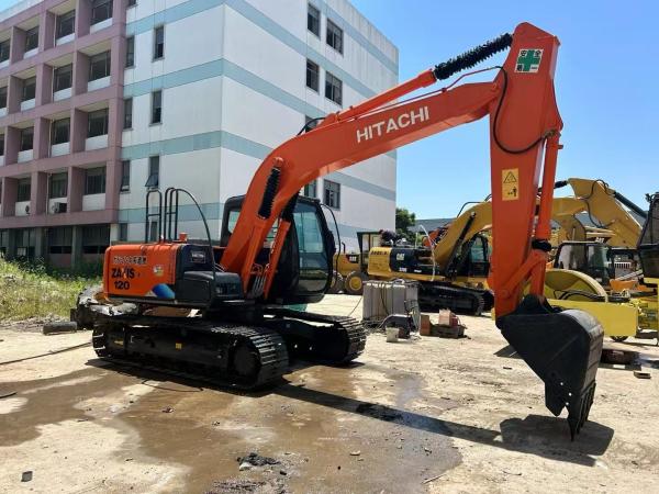 Second Hand Good Looking Zaxis 120 Excavator For Sale For A Low Price