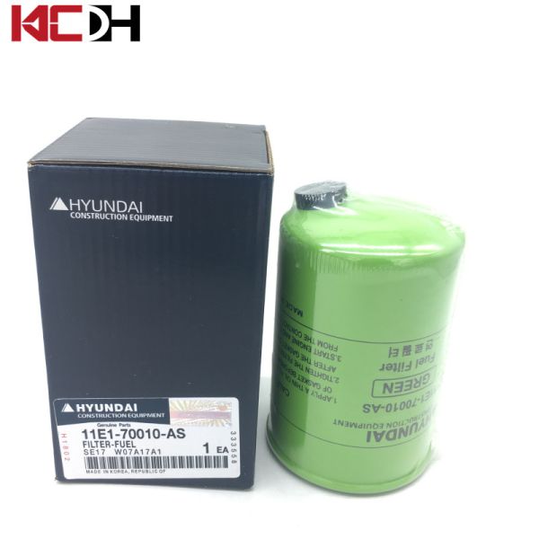 Фильтр топлива 11E1-70010 двигателя дизеля частей экскаватора Hyundai R225-7 215-7