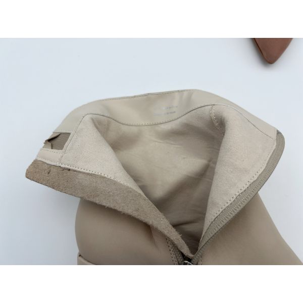 women's pointed toe ankle boots with metal YKK zipper ,soft nappa Genuine Leather Dress Boots