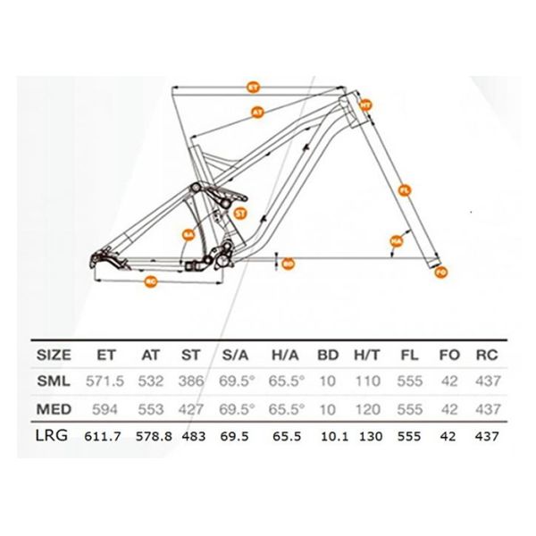 Lightweight Downhill Bike Frame , Freeride / Enduro Mtb Frame With Custom Logo