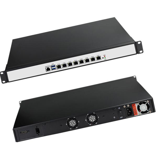 8 Gigabit LAN H170 support 9th I3 I5 I7 Industrial computer firewall PC appliance soft router