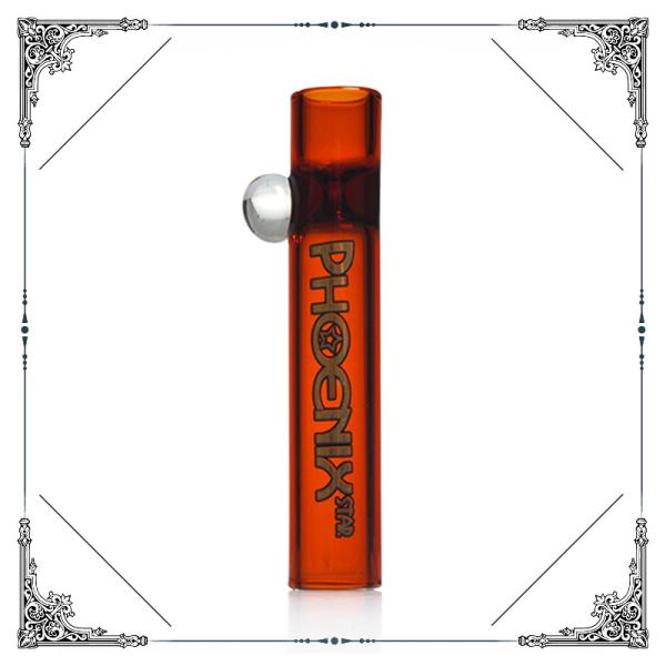 3 Inches 2.5 mm Thickness Smoking Glass Tube Chillum Pocket Pipe