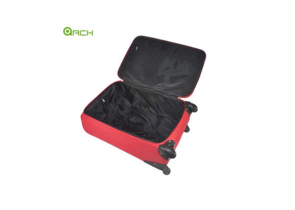 600D Polyester Lightweight Luggage Bag with padded handles at the top