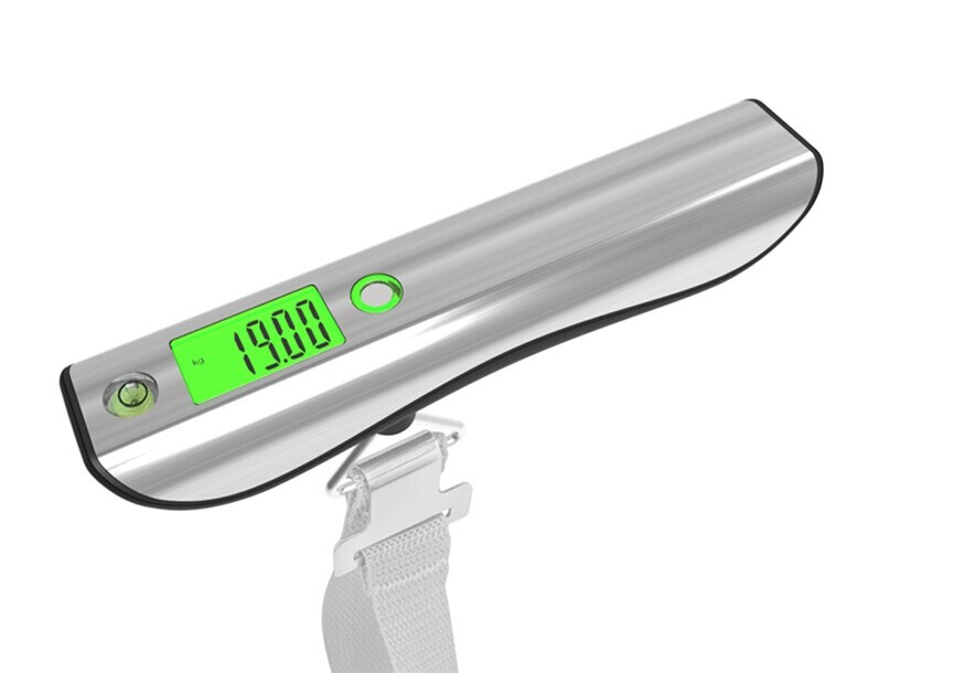 Electronic digital luggage scale with Built-in 1 meter tape measure