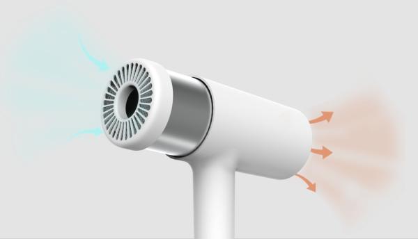 Portable New Design Rechargeable Hair Dryer 600W Fast Drying Cordless Hair Dryer Replaceable Battery