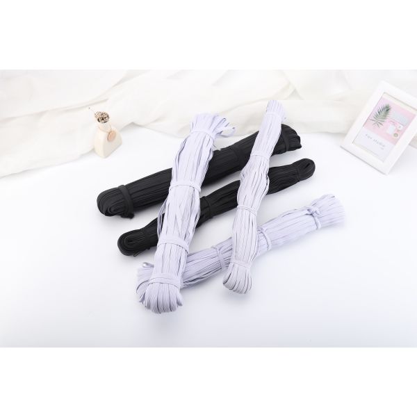 Elastic Bands for Sewing White Flat Elastic String Heavy Stretch