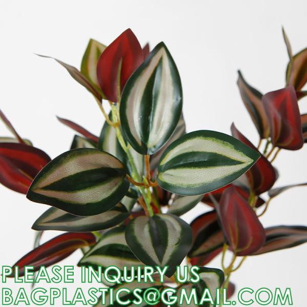 Palm Leaves Artificial Tropical Monstera-84Pcs 6 Kinds Large Small Green Fake Palm Leaf with Stems for Safari Jungle