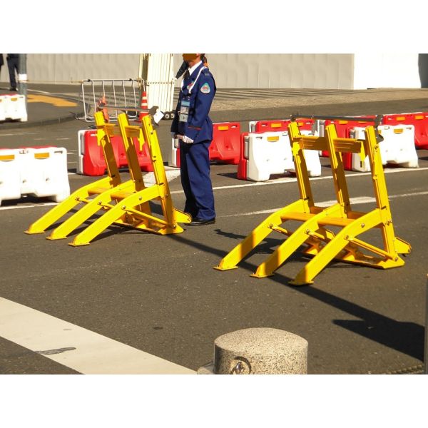 Foldable Tomarukun Car Park Security Barriers