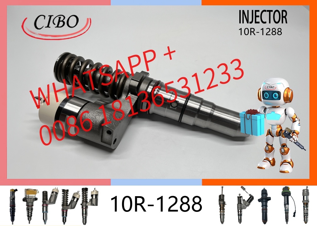 original 10R-1288 Diesel Fuel Injector for  3508 3512 3516 3508C 3512C 3516C Engine Replacement for OEM 392-0206 20R-1270 250-1306 Injector Assembly original new injector