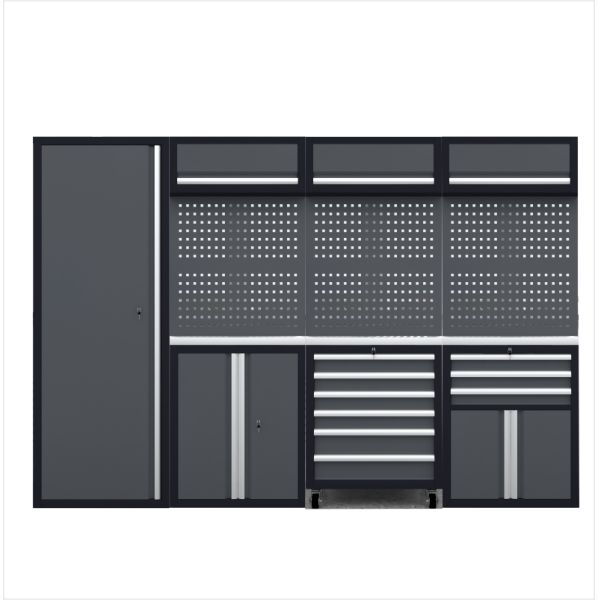Garage Store Tools Metal Work Benches for Heavy Duty Tool Box and Industrial Workspace