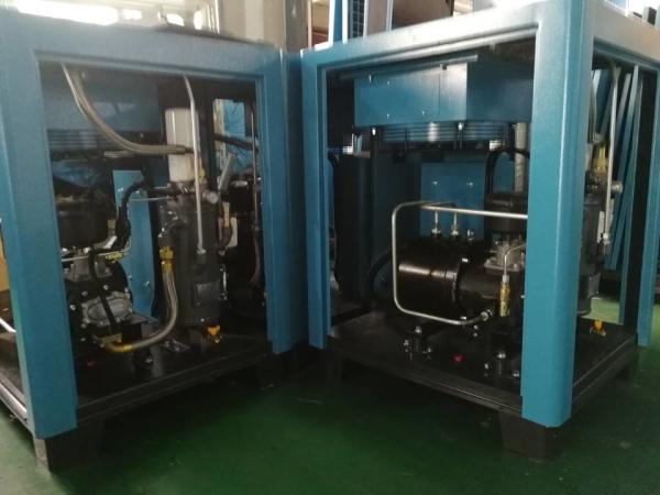 Permanent Magnetic Variable Speed Screw Compressor With SKF Bearing