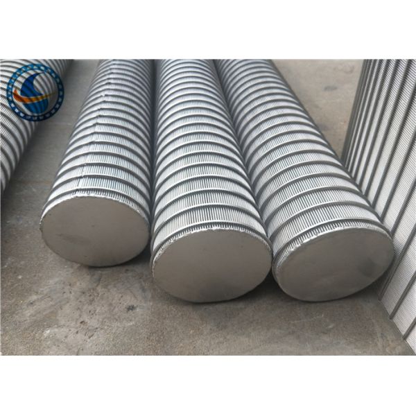 Stainless Steel 316L Rotary Screen Drum Wire Strainer Basket 520 Mm Diameter