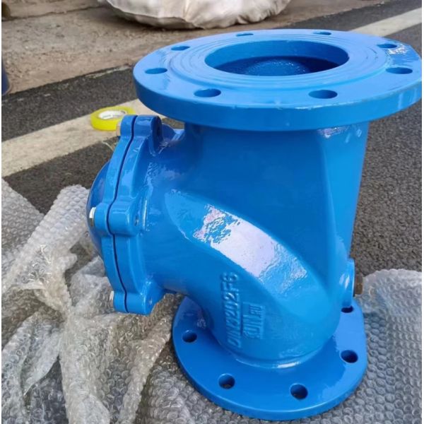 DN80 PN16 GGG50 DIN3202 F6 ball type check valve
