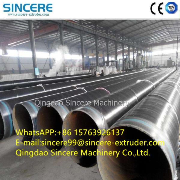 Automatic Internal Steel Pipe Coating Line Machinery FBE 3PE 2PE 3PP 2PP