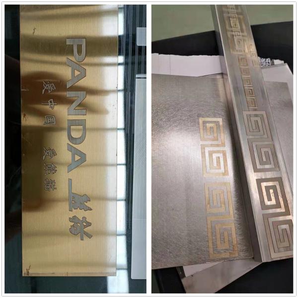 Máquina de gravação a laser de tamanho personalizado 3 CE certificada para escultura de cobre e alumínio