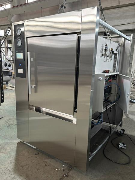 600L Front Loading Vacuum Drying High Temperature Sterilizer Rectangular Autoclave 