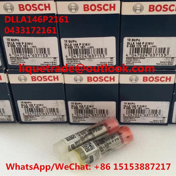 BOSCH INJECTOR NOZZLE 0433172161 , DLLA146P2161 Common Rail Nozzle 0 433 172 161 , DLLA 146 P 2161