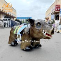 Scooters dinosaures montables pour centres commerciaux et places
