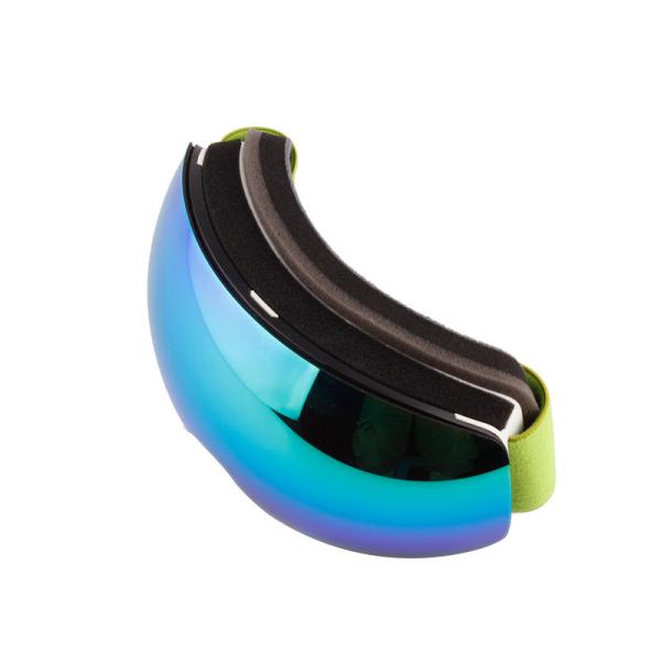 Youth Mirrored Ski Goggles , Reflective Snow Goggles With FDA FCC Certificates