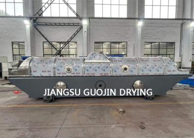 Chemical Processing Continuous Fluid Bed Dryer 0.9X7.5M For Boric Acid