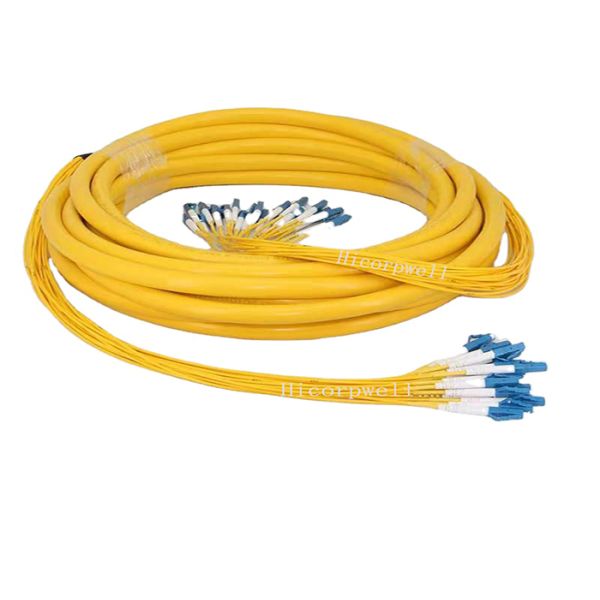 0.9mm 2.0mm 3.0mm Optical Pigtail FC / SC / ST / LC / MU Fiber Optic Patch Cord