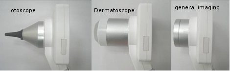 Lcd контролирует офтальмоскоп Otoscope цифров видео- для клинического осмотра человеческого тела