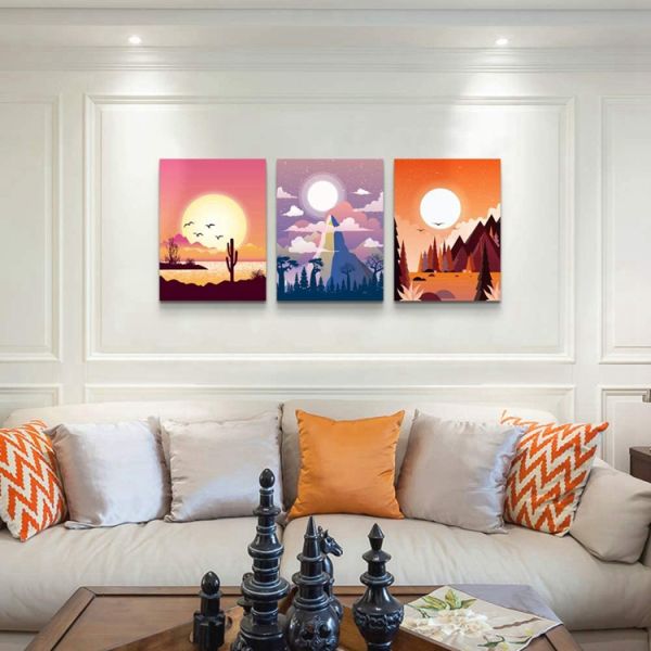 New Arrival Motivation Printing Modern Art Custom Printed  Frame Wall Painting Stretched Canvas Prints