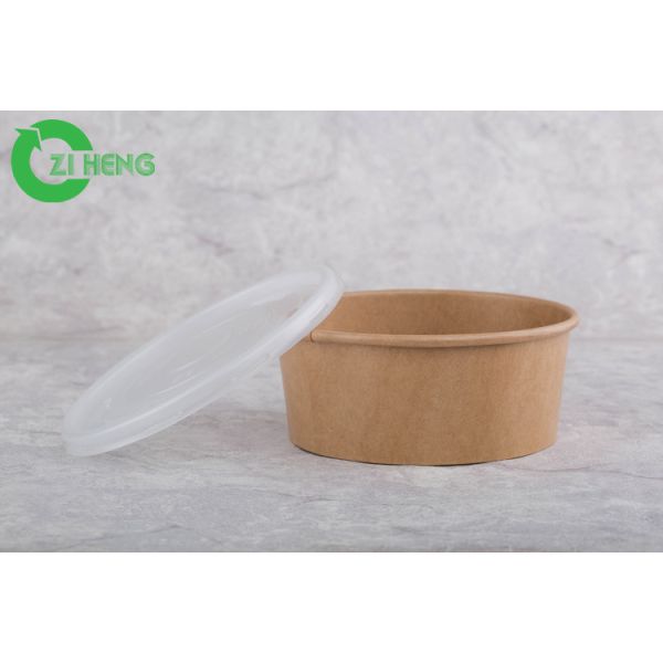 Не токсические водоустойчивые устранимые бумажные шары, крепкие бумажные плошки для супа партии
