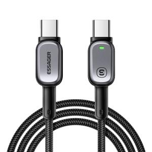 ESSAGER ES-X66 Series 60W 100W USB C to USB C Cable Fast Charging and Data