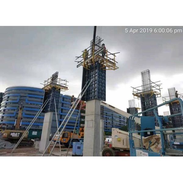Reliable Column Formwork System Convenient Assembly For Building Construction