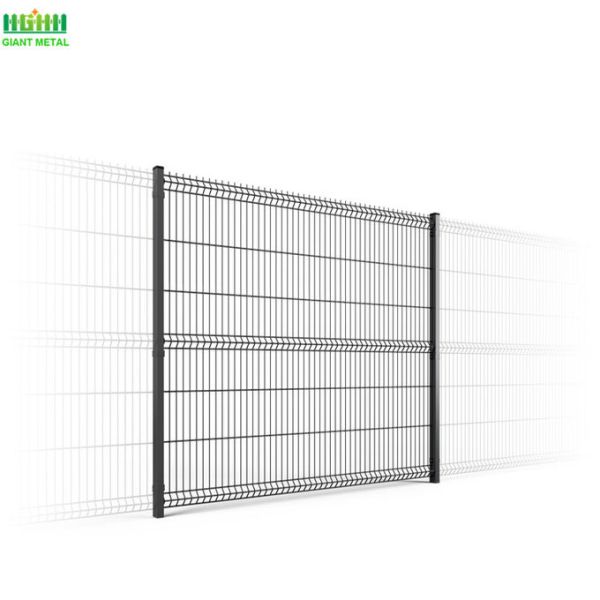 V soldado con autógena cubierto Pvc de acero galvanizado Mesh Security Fencing 50*150m m