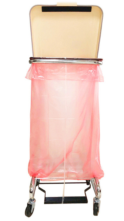 Biodegradable Medical PVA Water Soluble Wash Laundry Bag For Hospital, Dissolvable Wash Laundry Bag