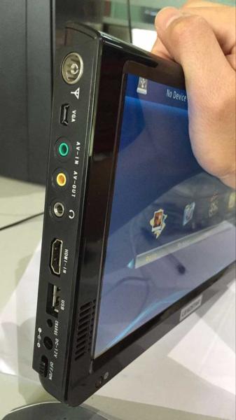 10 DVB-T2 MPEG4 H265 HEVC H264 Portable TV PVR Multimedia Player Digital Analog kitchen bedroom car