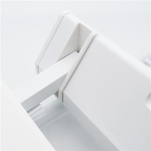 Eldly Waterproof Folding Shower Seat With Legs Max Load 130kg White Color
