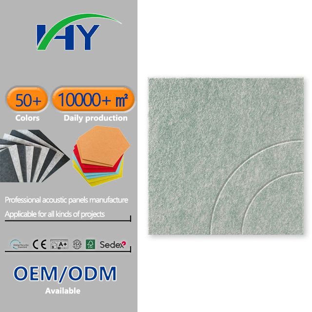 PET Acoustic Panels For Gymnasium Echo Reduction And Safety Compliance