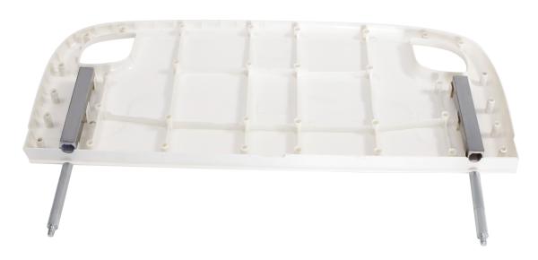 Detachable ABS Adjustable 2160MM Hospital Bed 2 Cranks Manual Medical Bed