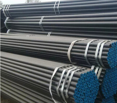 ASTM A106 Gr. B Black Seamless Carbon Steel Pipe Sch40 Sch80 Std For Fluid Transport