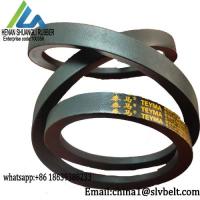 Color de goma del negro de la fricción de B.V. Belt Anti de la transmisión