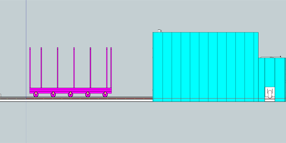 180~230 Celsius Electric Powder Coating Curing Oven Energy Saving