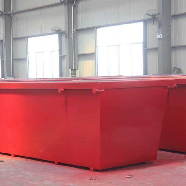Stackable Marrel Bin Scrap Metal Skip Bin Heavy Duty Outdoor Large Garbage Bin