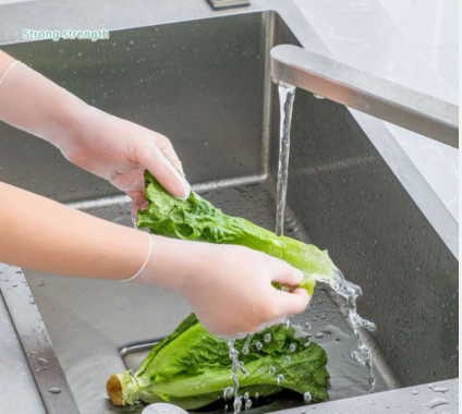 4.5g/Pc Household Disposable Vinyl Glove 9 Inches Vinyl Medical Exam Gloves