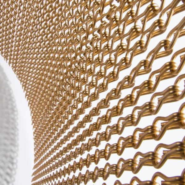 Modern Versatile Aluminium Chain Curtain Room Decor Chain Link Divider