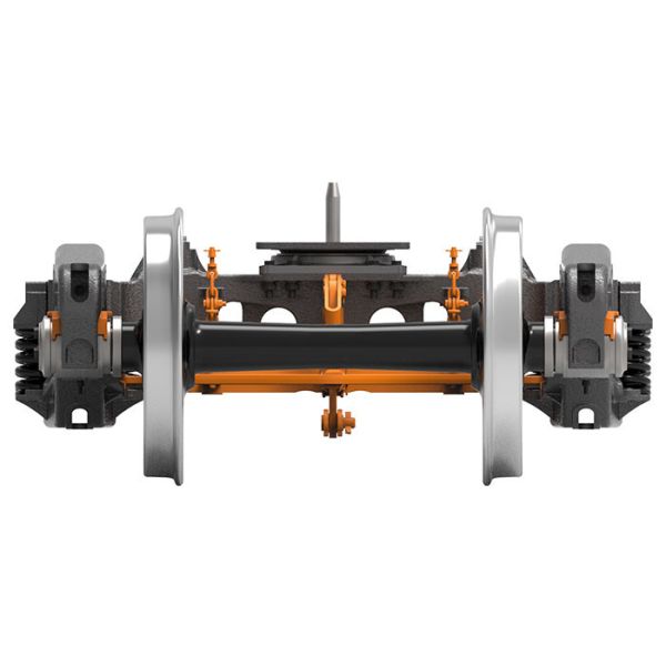 High Strength 4 Wheel Bogie Ø863mm Diameter Wheels Convenient Operation