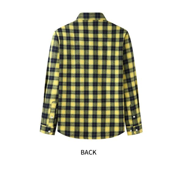 2022 Мода мужские рубашки осень длинные рукава плюс размер одежды для взрослой возрастной группы