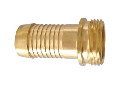 Homem de bronze conector rosqueado da mangueira uma parte para a limpeza comercial industrial